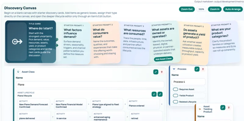 Metrics Discovery module screenshot